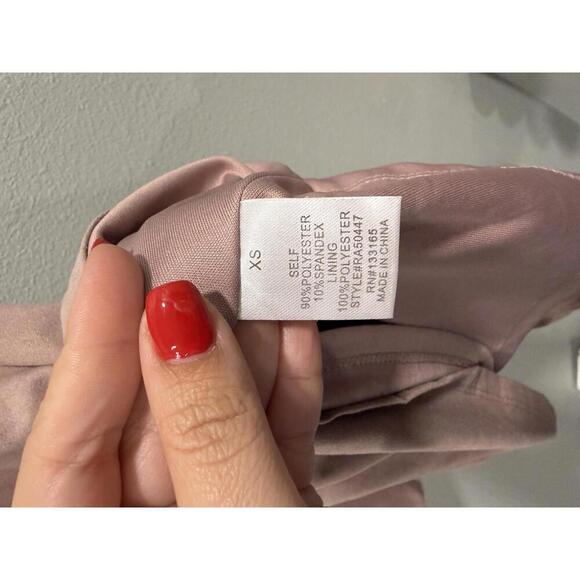 Altered State Sleeveless Mauve Halter Neck Dress, Size Women's XS - Picture 5 of 5